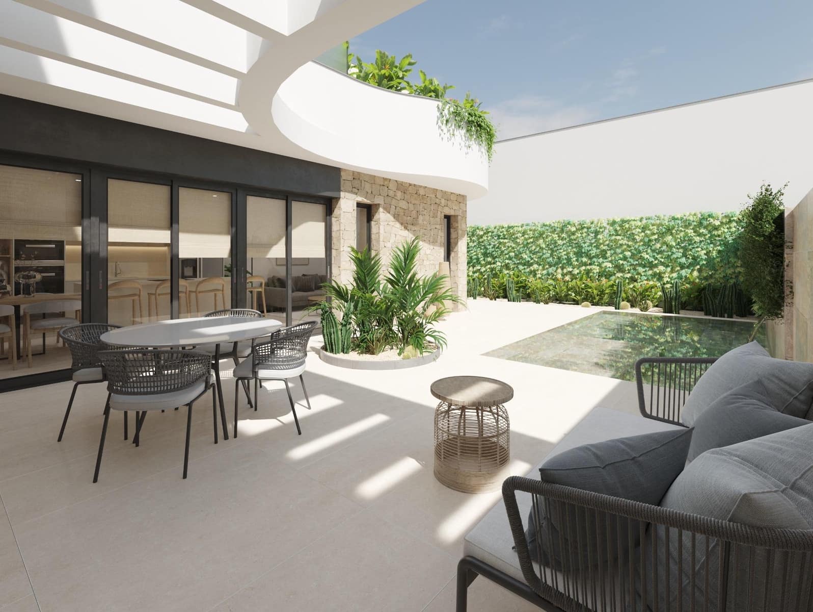 3 soveværelse Rækkehus til salg i Almoradi med swimmingpool - € 399.000 (Ref: 9020590)