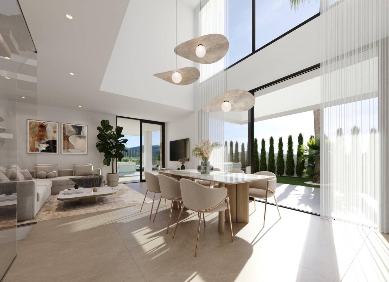 3 makuuhuone Huvila myytävänä paikassa Finestrat mukana uima-altaan - 1 350 000 € (Ref: 9057715)