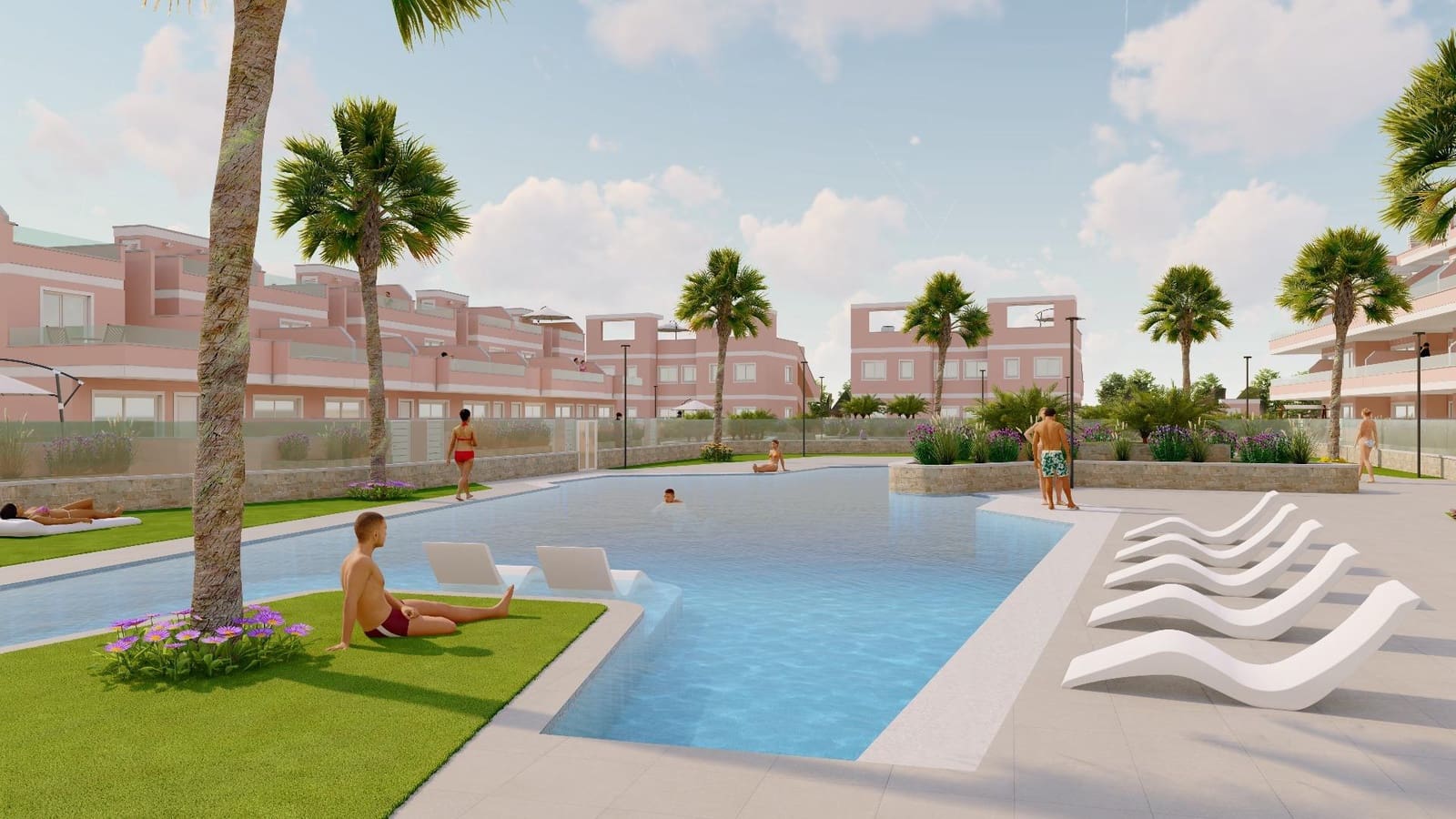 2 slaapkamer Bungalow te koop in Pilar de la Horadada met zwembad - € 284.900 (Ref: 9855581)