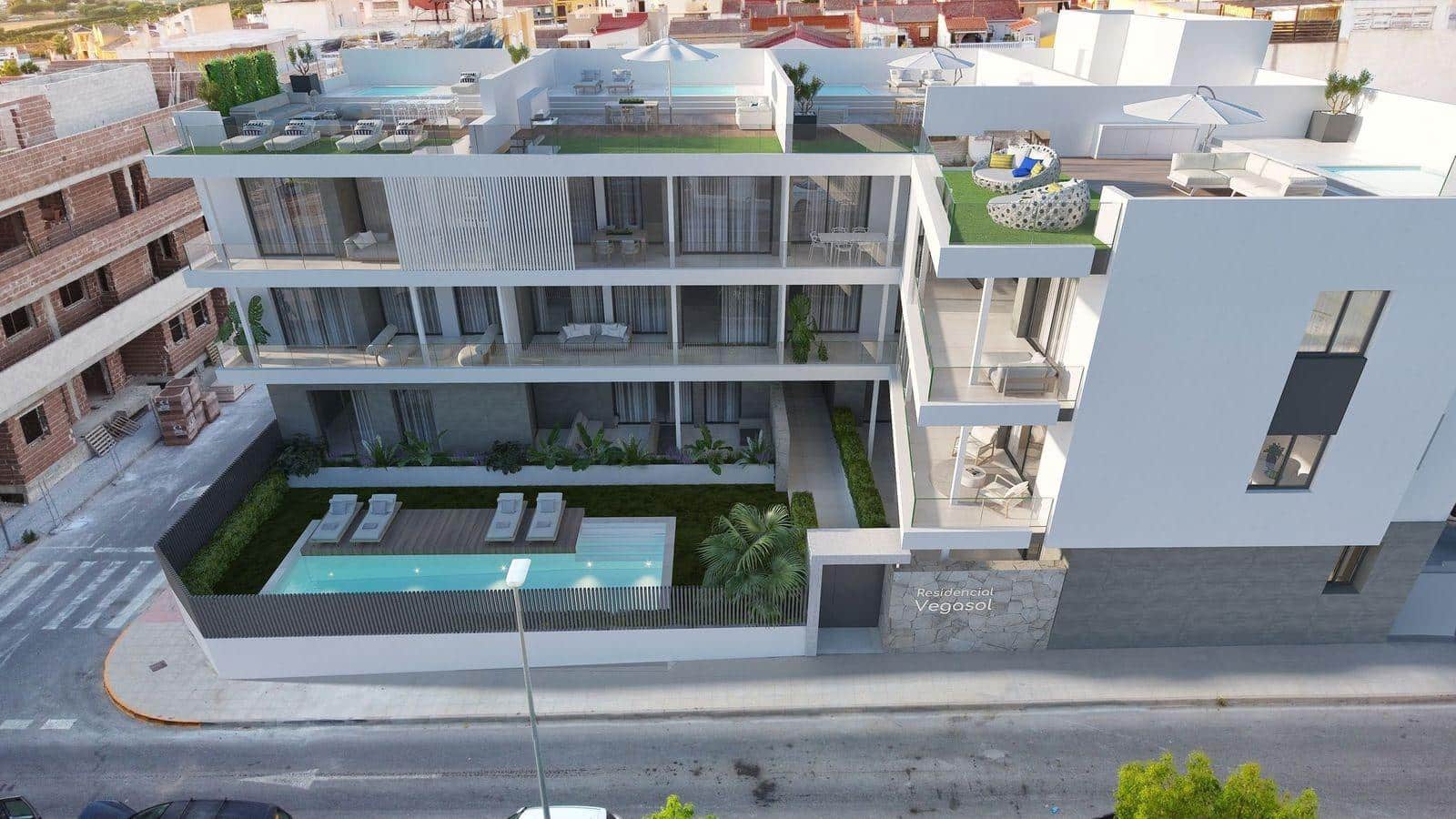 2 bedroom Apartment for sale in Benijofar with pool - € 285,000 (Ref: 9896458)
