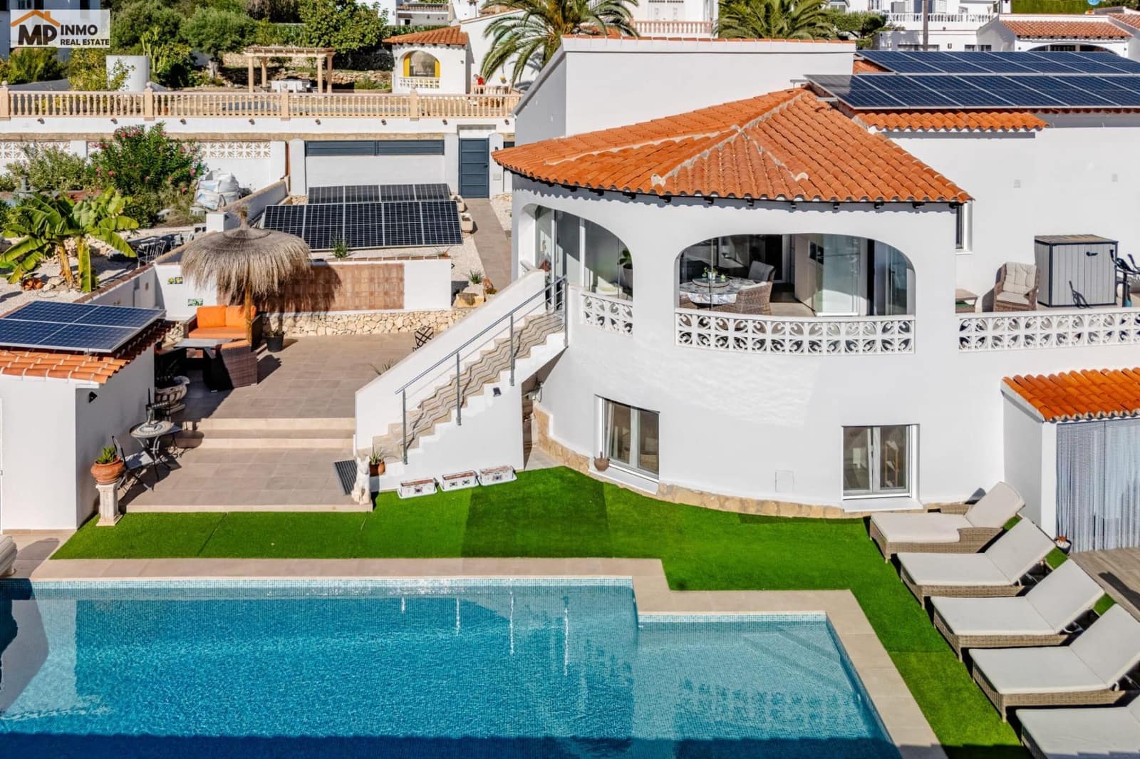 Chalet de 4 habitaciones en Calpe / Calp en venta con piscina garaje - 850.000 € (Ref: 10005571)