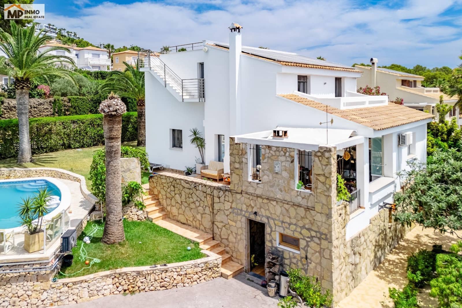 5 Zimmer Villa zu verkaufen in Calpe / Calp mit Pool Garage - 849.000 € (Ref: 10013323)