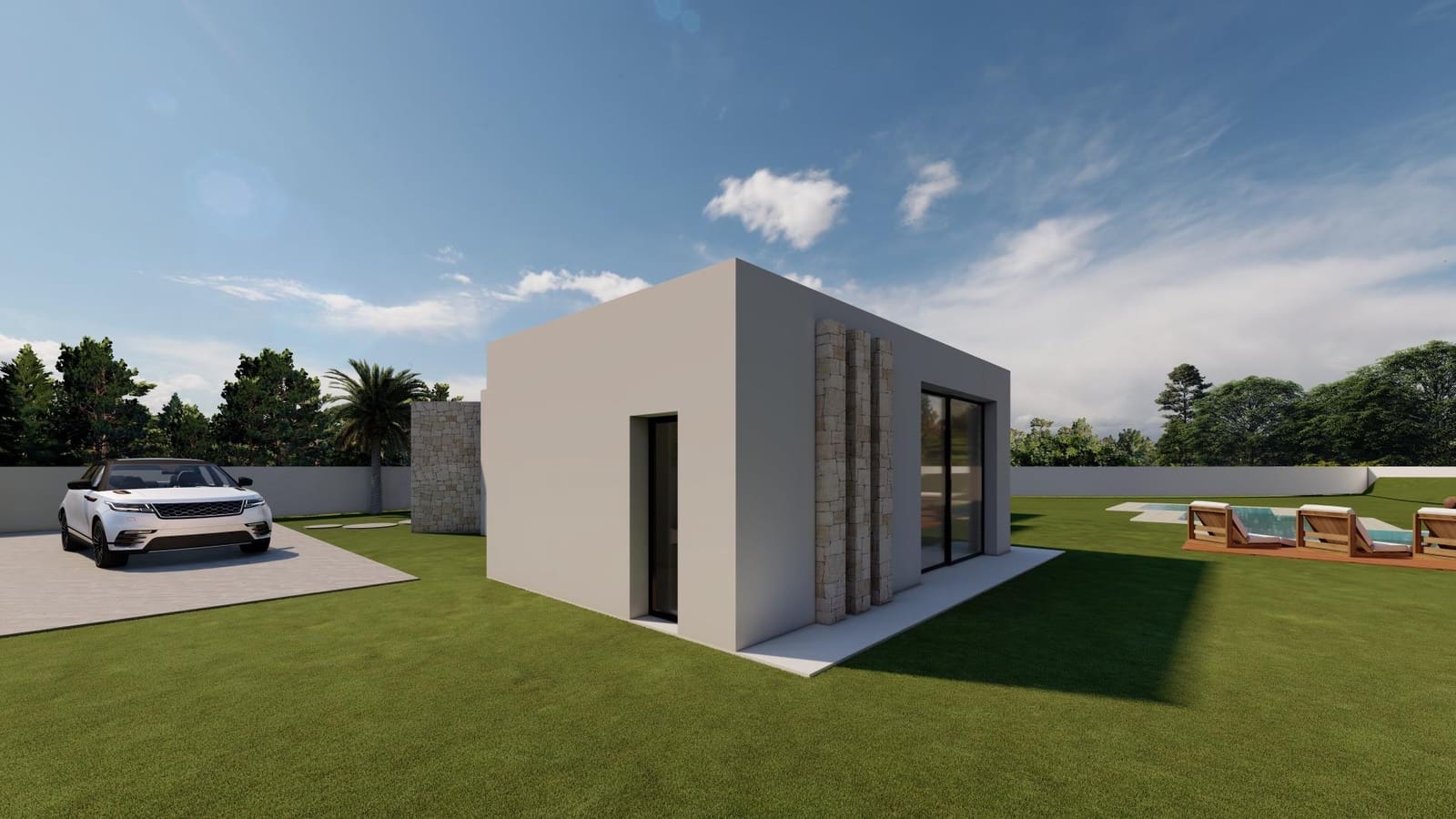 3 sypialnia Willa na sprzedaż w Calpe / Calp z basenem garażem - 1 045 000 € (Ref: 7385008)