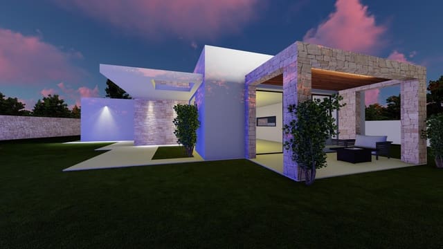 3 sypialnia Willa na sprzedaż w Calpe / Calp z basenem garażem - 1 045 000 € (Ref: 7385008)