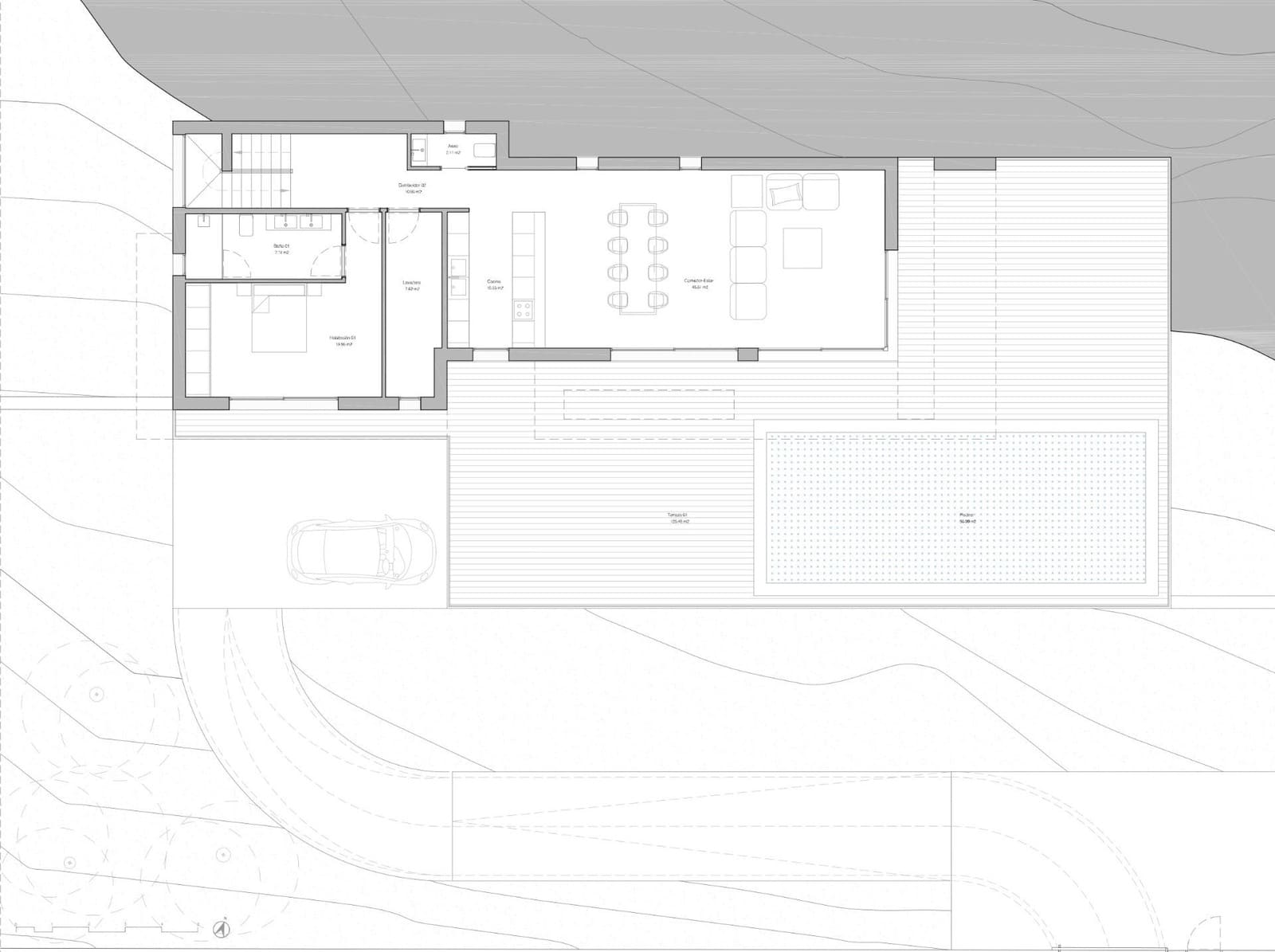 3 Zimmer Villa zu verkaufen in Calpe / Calp mit Pool Garage - 970.000 € (Ref: 8786865)