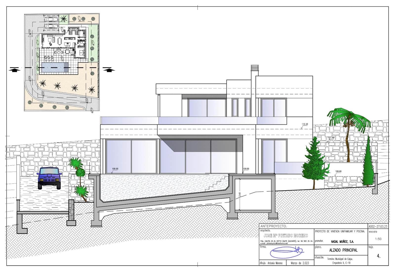3 slaapkamer Villa te koop in Calpe / Calp met zwembad garage - € 925.000 (Ref: 8786866)