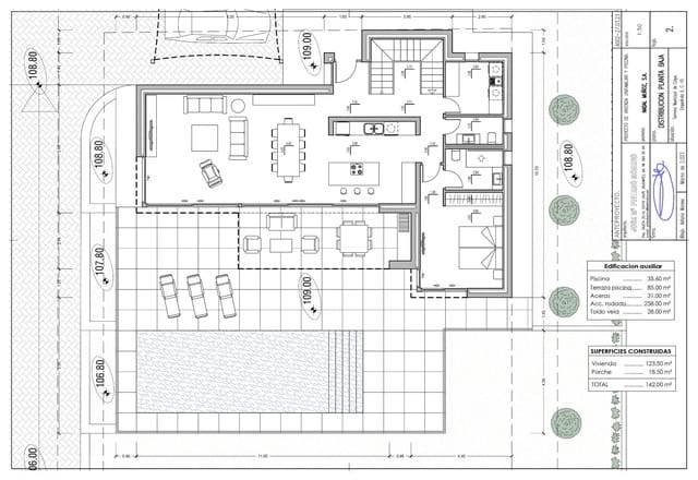 3 slaapkamer Villa te koop in Calpe / Calp met zwembad garage - € 925.000 (Ref: 8786866)