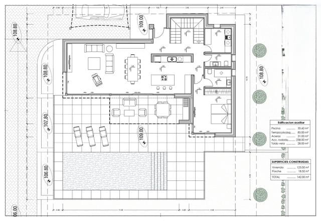 3 slaapkamer Villa te koop in Calpe / Calp met zwembad garage - € 1.135.000 (Ref: 8786866)