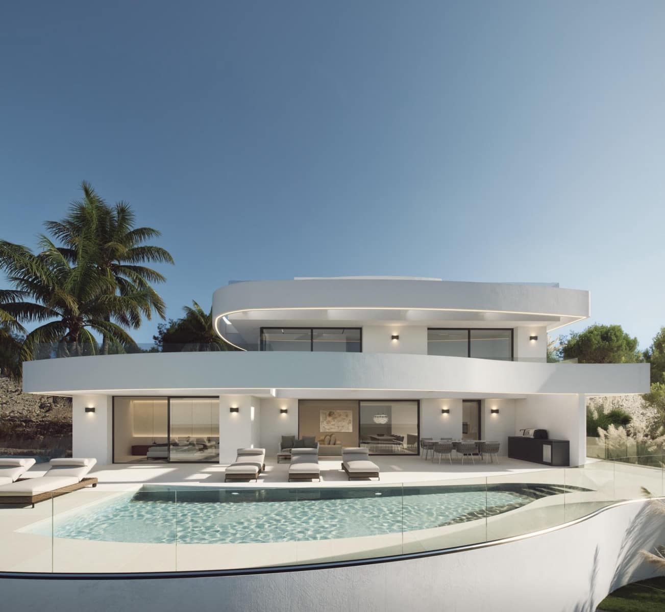 3 bedroom Villa for sale in Calpe / Calp with pool garage - € 1,360,000 (Ref: 8786869)