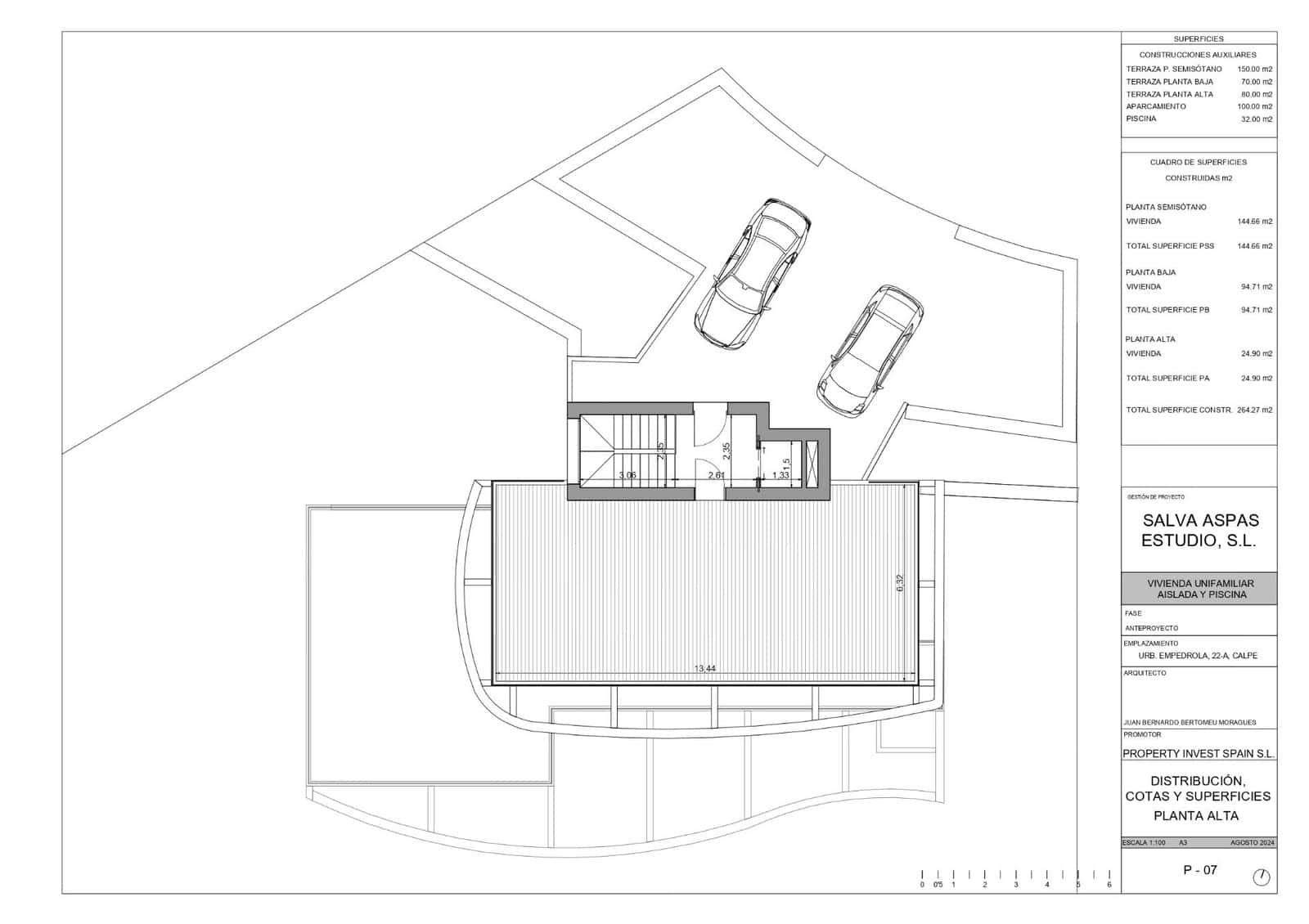 3 bedroom Villa for sale in Calpe / Calp with pool garage - € 1,360,000 (Ref: 8786869)
