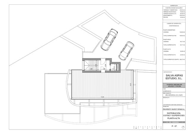 Chalet de 3 habitaciones en Calpe / Calp en venta con piscina garaje - 1.360.000 € (Ref: 8786869)