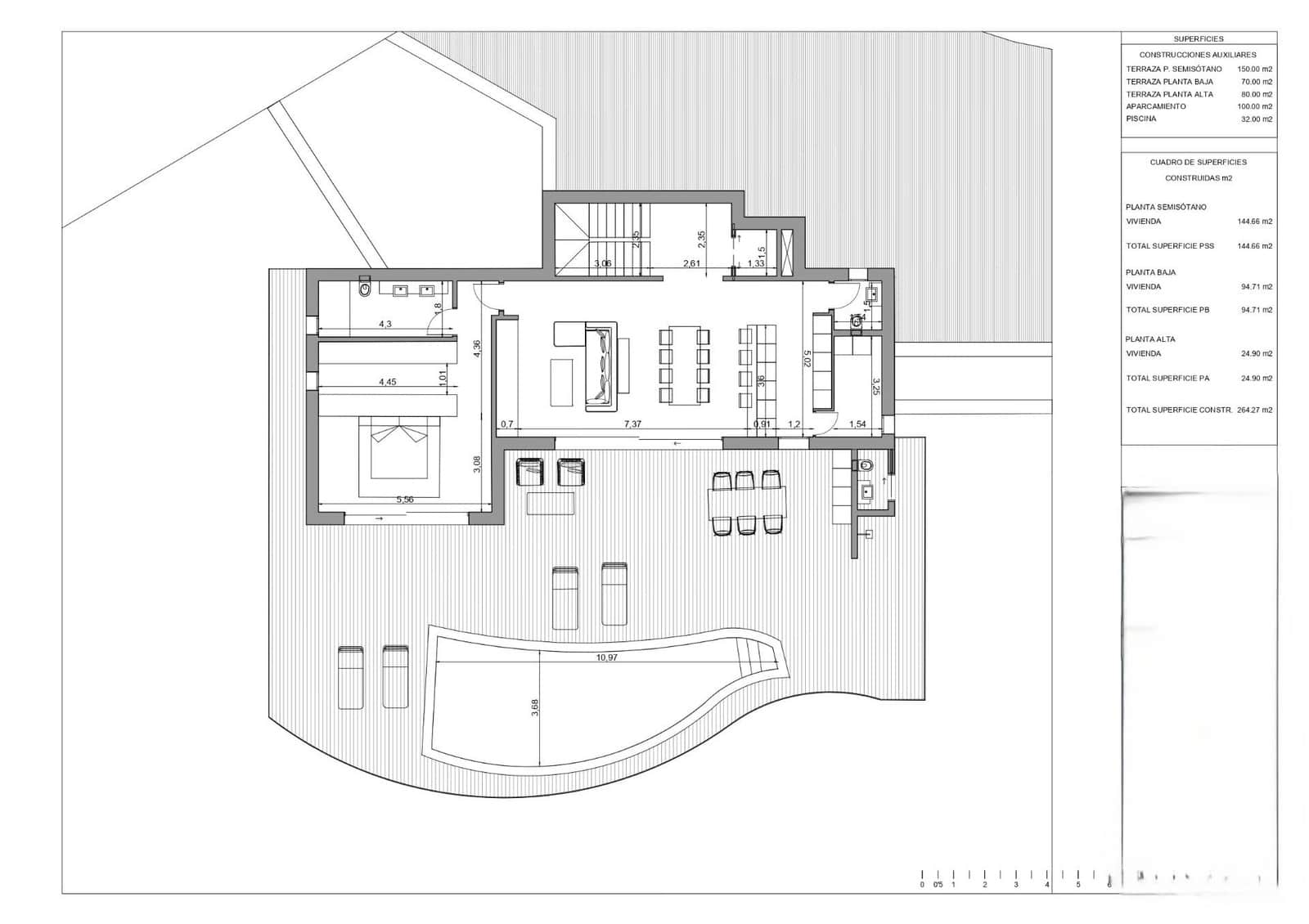 3 chambre Villa/Maison à vendre à Calpe / Calp avec piscine garage - 1 360 000 € (Ref: 8786869)