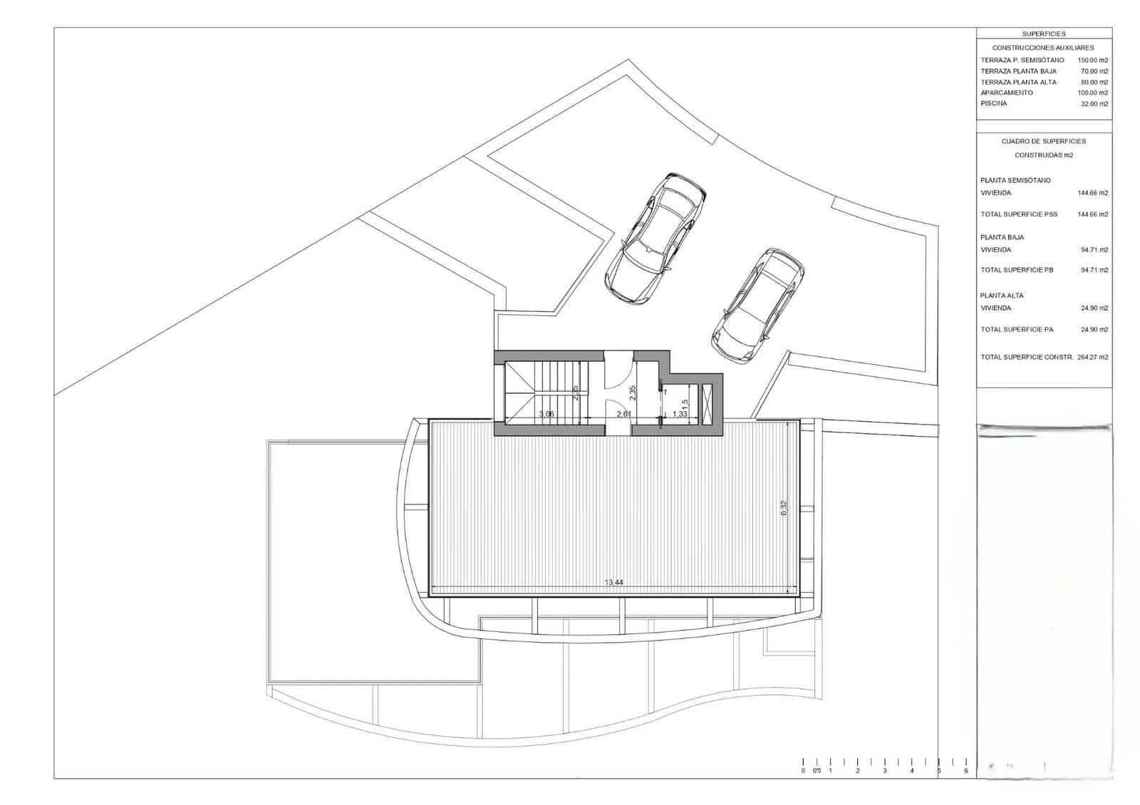 3 chambre Villa/Maison à vendre à Calpe / Calp avec piscine garage - 1 360 000 € (Ref: 8786869)
