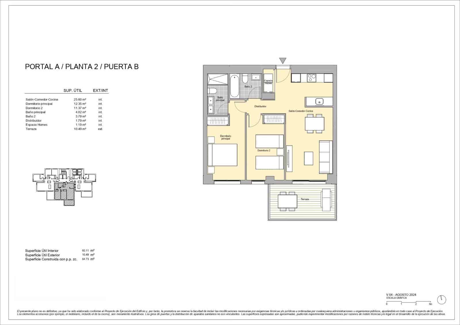 2 soverom Leilighet til salgs i Calpe / Calp med svømmebasseng - € 401 000 (Ref: 8801966)