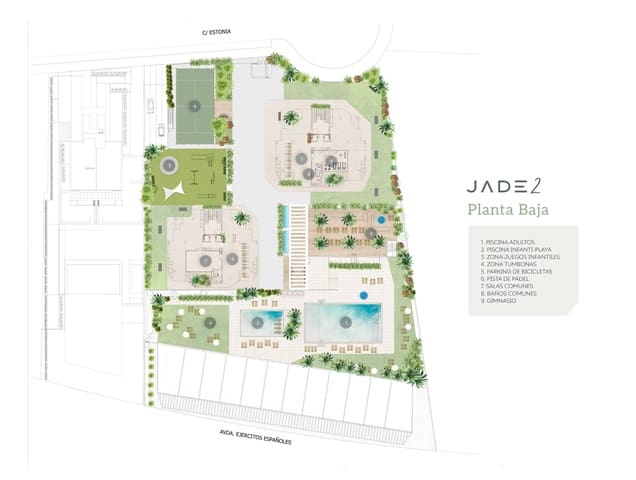 2 chambre Appartement à vendre à Playa Arenal - Bol, Calpe / Calp avec piscine - 486 000 € (Ref: 8999281)