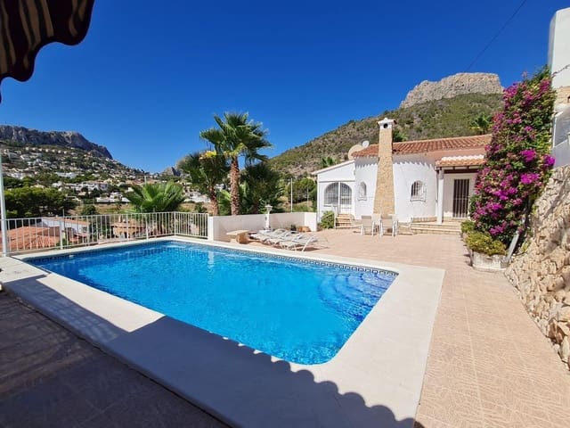 Chalet de 3 habitaciones en Manzanera - Tosal, Calpe / Calp en venta con piscina garaje - 495.000 € (Ref: 9468605)