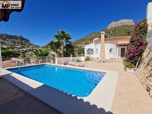 3 soveværelse Villa til salg i Manzanera - Tosal, Calpe / Calp med swimmingpool garage - € 495.000 (Ref: 9468605)