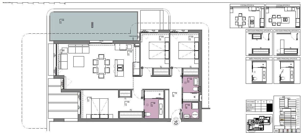 3 chambre Appartement à vendre à Calpe / Calp avec piscine garage - 698 000 € (Ref: 9652227)
