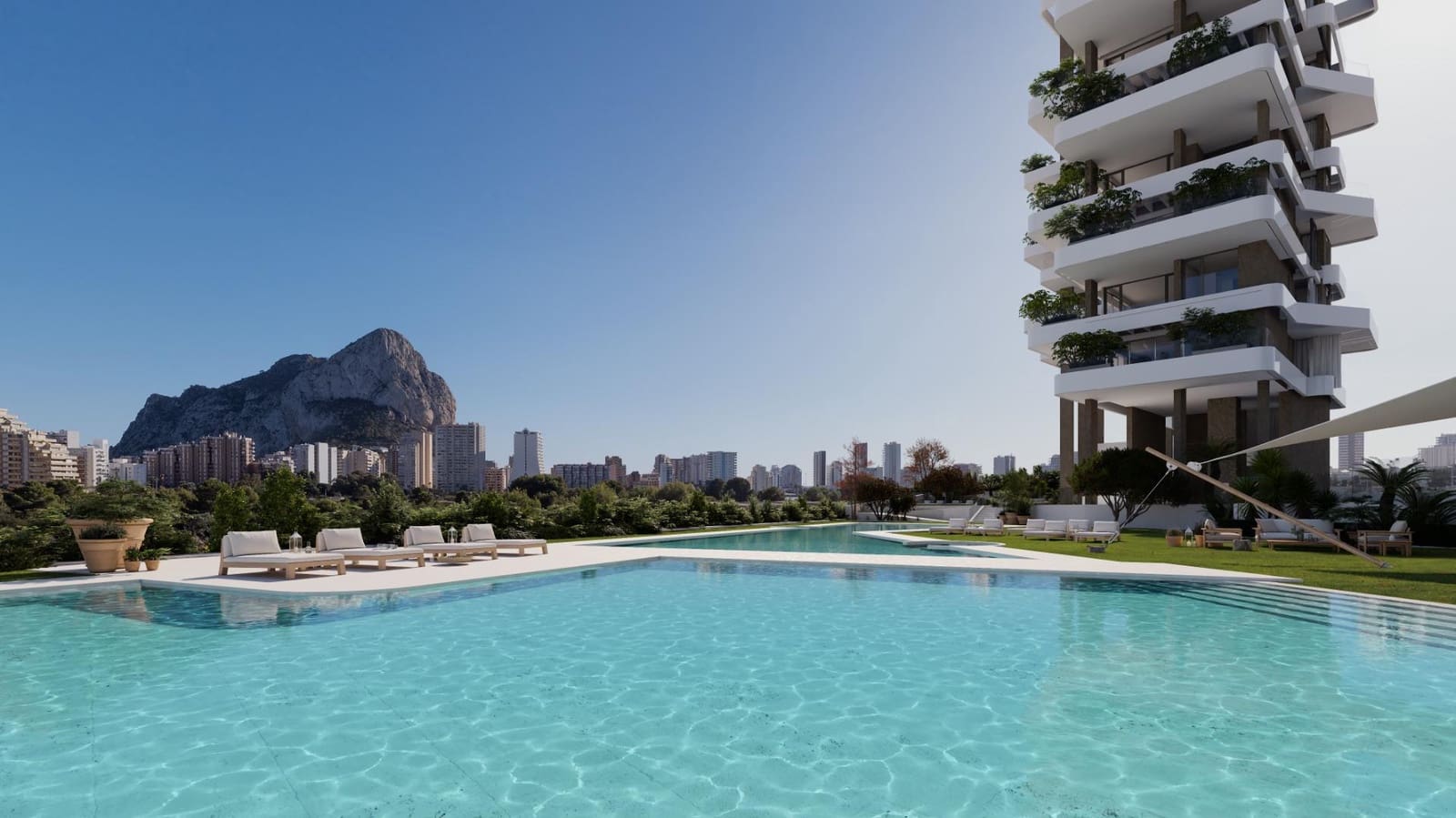 3 chambre Appartement à vendre à Calpe / Calp avec piscine garage - 698 000 € (Ref: 9652227)
