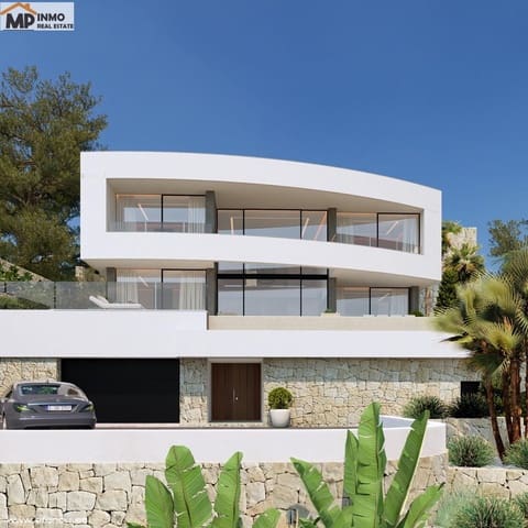 4 sypialnia Willa na sprzedaż w Calpe / Calp z basenem garażem - 2 200 000 € (Ref: 9652232)