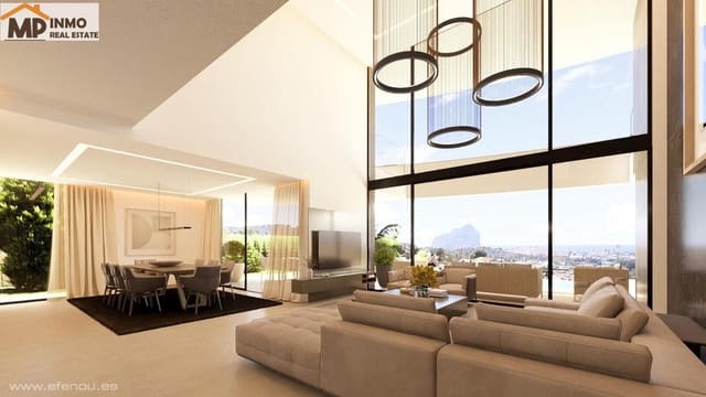 4 sypialnia Willa na sprzedaż w Calpe / Calp z basenem garażem - 2 200 000 € (Ref: 9652232)