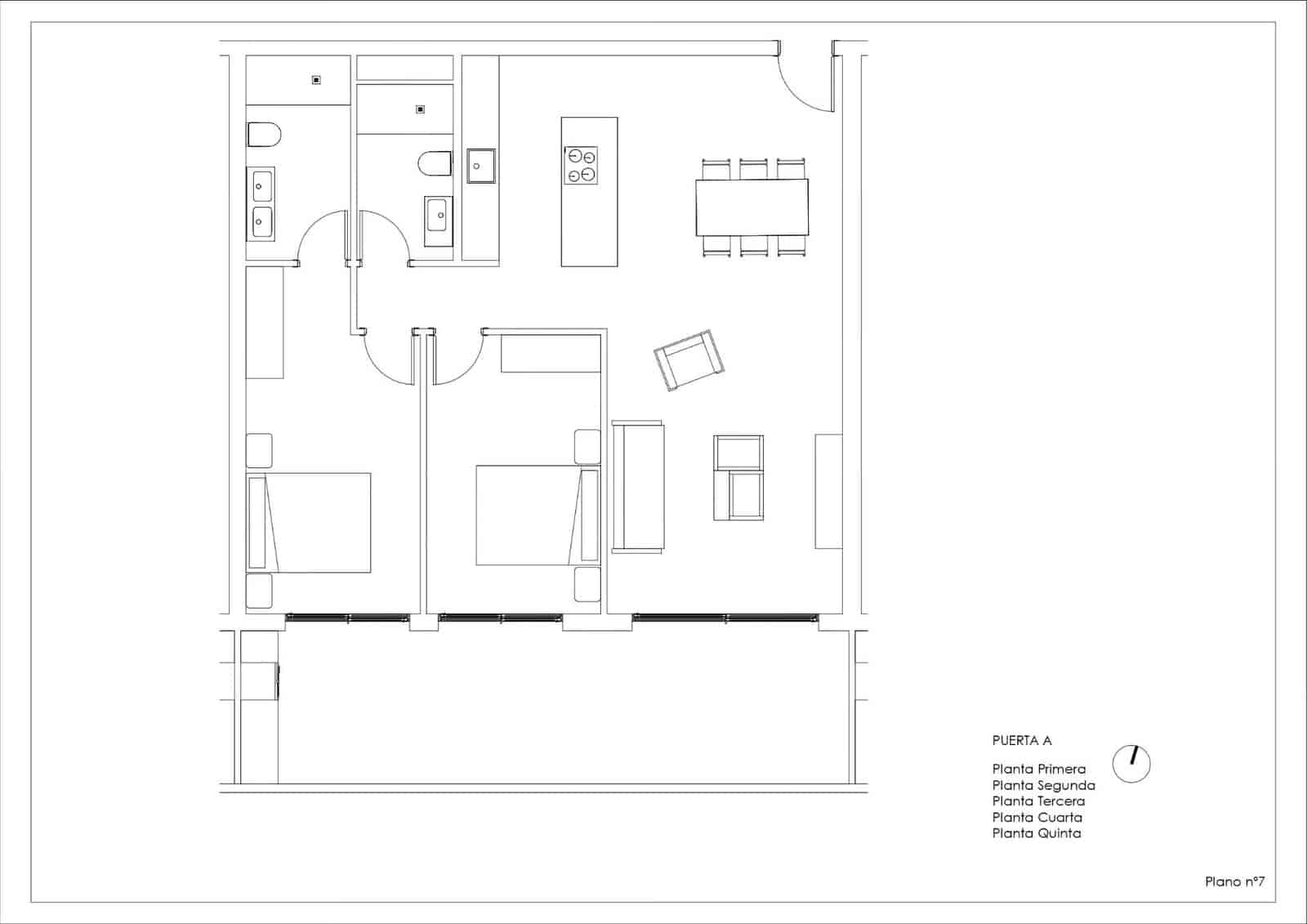2 makuuhuone Huoneisto myytävänä paikassa Calpe / Calp mukana uima-altaan 
autotalli - 349 000 € (Ref: 9778367)