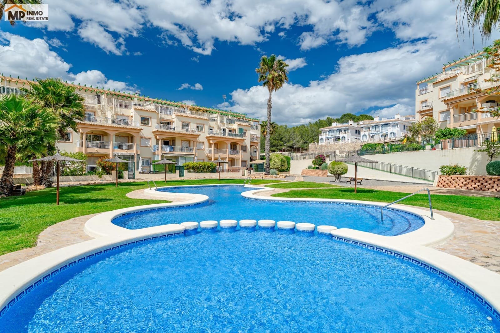 2 sypialnia Apartament na sprzedaż w Calpe / Calp z basenem garażem - 245 000 € (Ref: 9865393)