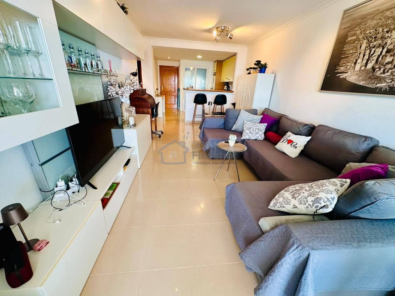 2 sovrum Lägenhet att hyra i La Villajoyosa / Vila Joiosa med pool garage - 1 100 € (Ref: 10023314)