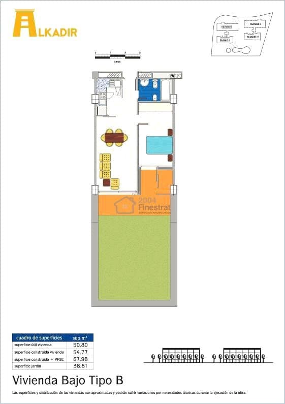 1 soveværelse Lejlighed til salg i La Villajoyosa / Vila Joiosa med swimmingpool garage - € 234.000 (Ref: 10174230)