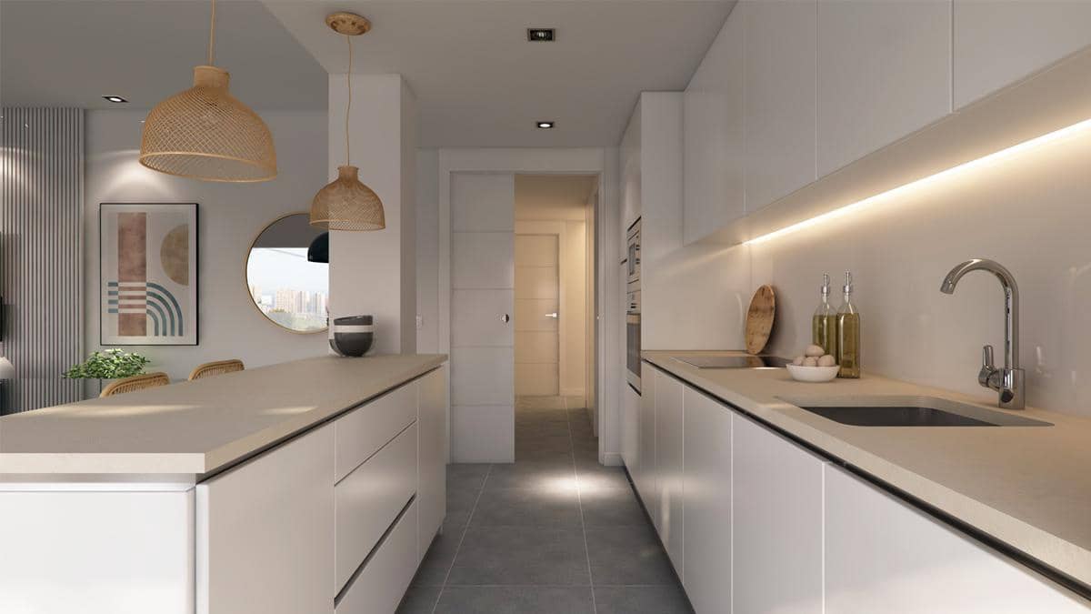 Piso de 2 habitaciones en Finestrat en venta con piscina garaje - 440.000 € (Ref: 4825177)