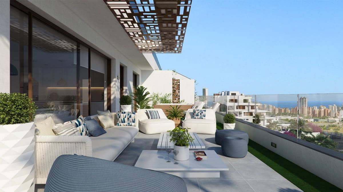 Piso de 2 habitaciones en Finestrat en venta con piscina garaje - 440.000 € (Ref: 4825177)