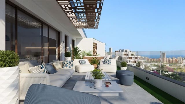 Piso de 2 habitaciones en Balcón de Finestrat - Terra Marina, Finestrat en venta con piscina garaje - 440.000 € (Ref: 4825177)