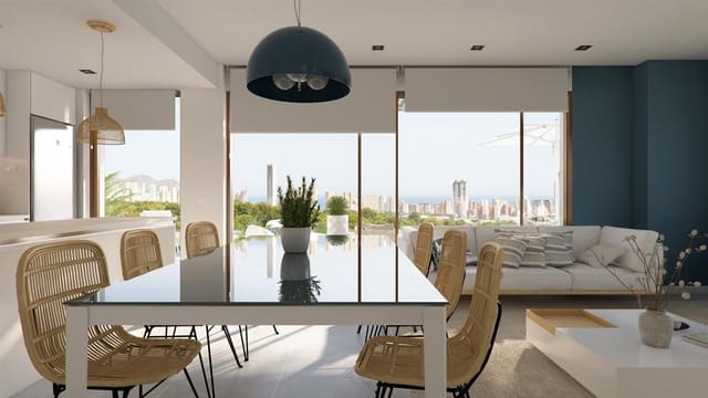 Piso de 2 habitaciones en Balcón de Finestrat - Terra Marina, Finestrat en venta con piscina garaje - 440.000 € (Ref: 4825177)