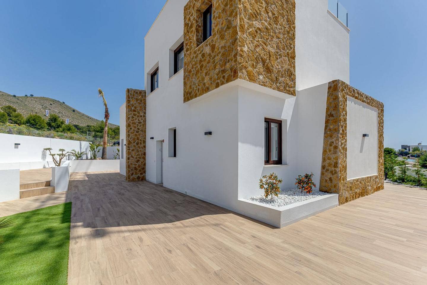 3 sypialnia Willa na sprzedaż w Finestrat z basenem garażem - 615 000 € (Ref: 6457779)