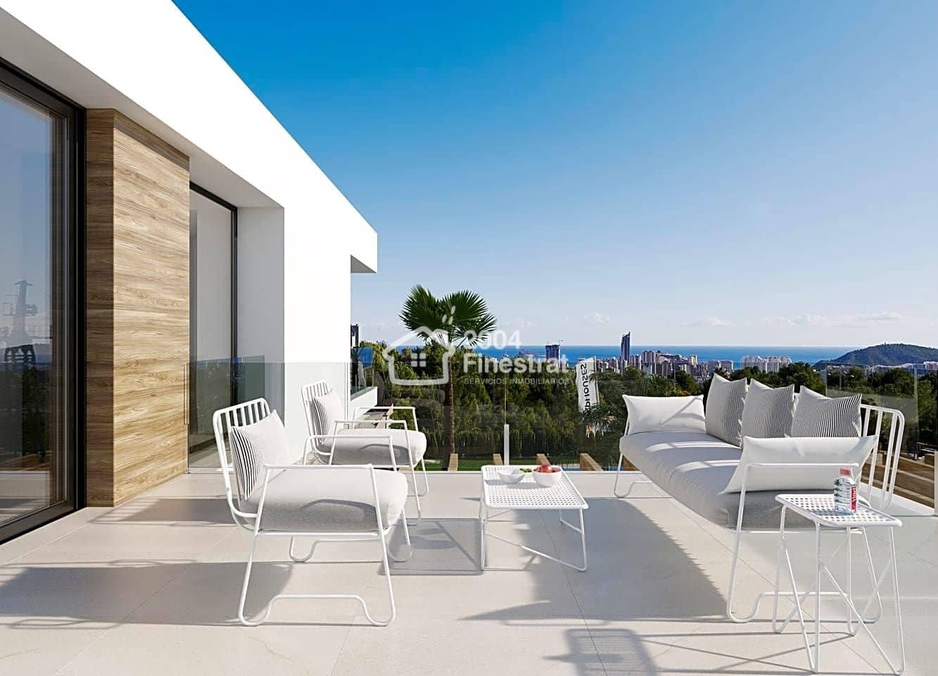 3 sypialnia Willa na sprzedaż w Finestrat z basenem garażem - 1 145 000 € (Ref: 6693112)