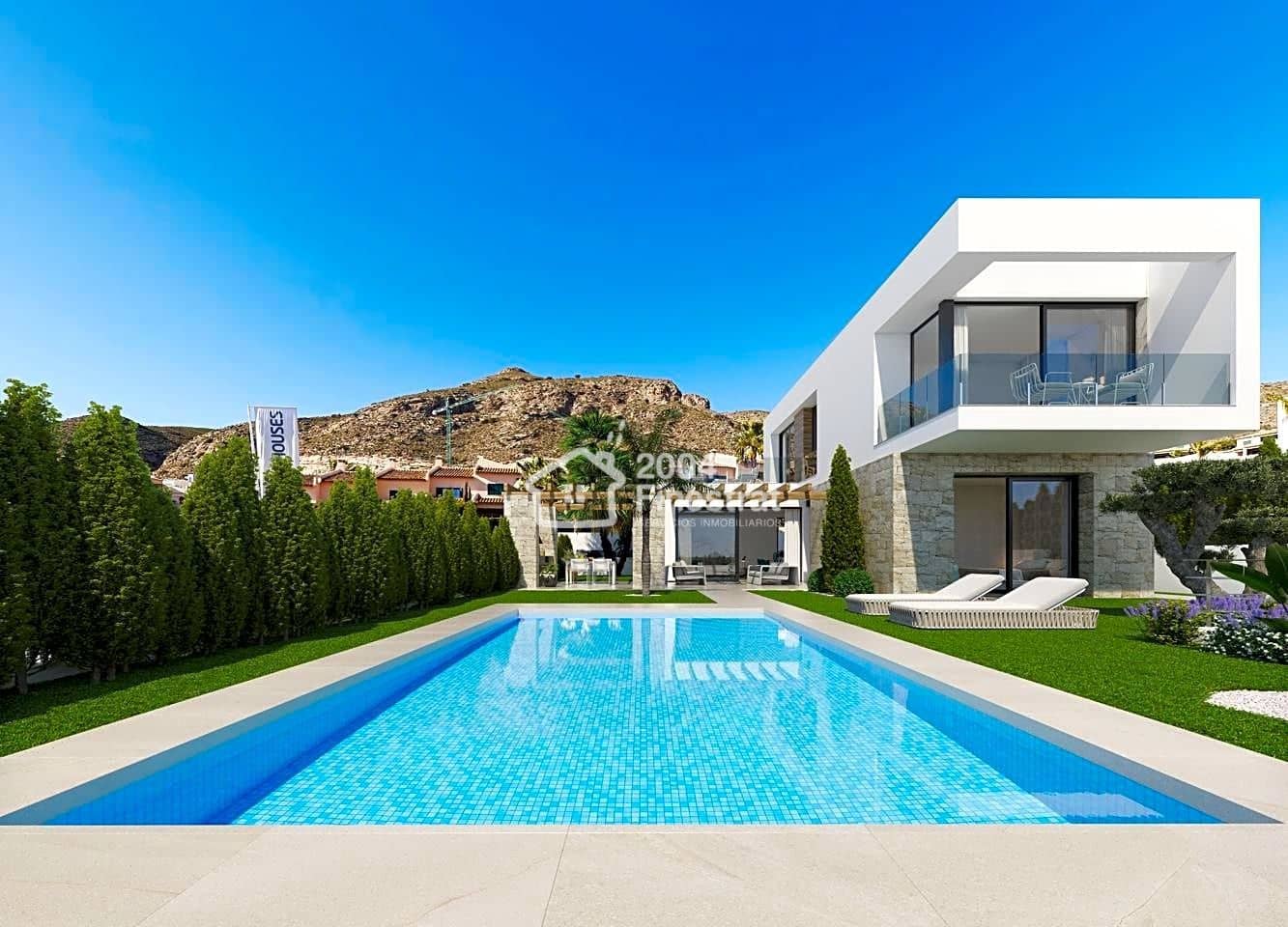 3 sypialnia Willa na sprzedaż w Finestrat z basenem garażem - 1 145 000 € (Ref: 6693112)