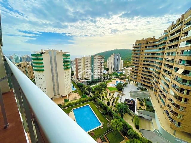 Appartement de 2 chambres à louer à La Cala de Villajoyosa, La Villajoyosa / Vila Joiosa avec piscine garage - 800 € (Ref: 7169179)