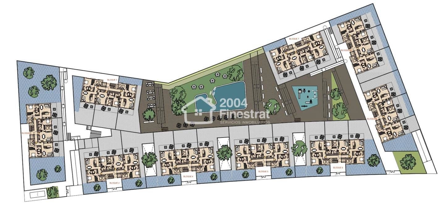 2 soveværelse Lejlighed til salg i Finestrat med swimmingpool garage - € 275.000 (Ref: 7644771)