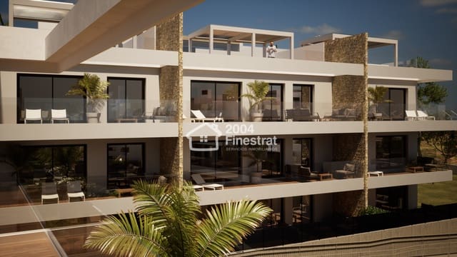 2 soveværelse Lejlighed til salg i Finestrat Pueblo, Finestrat med swimmingpool garage - € 275.000 (Ref: 7644771)