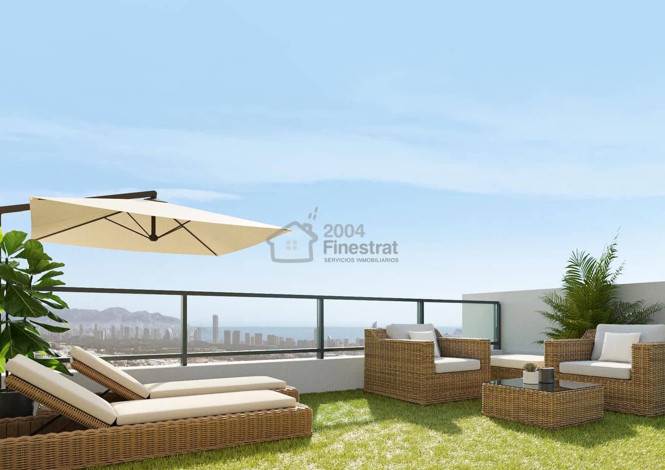 4 sypialnia Willa na sprzedaż w Finestrat z basenem garażem - 555 000 € (Ref: 8078588)