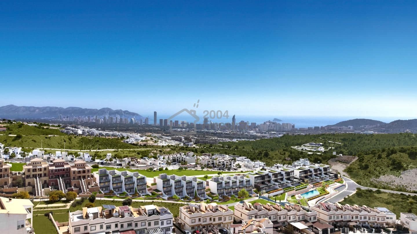 4 sypialnia Willa na sprzedaż w Finestrat z basenem garażem - 555 000 € (Ref: 8078588)