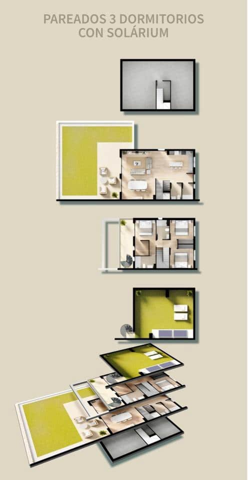 4 sypialnia Willa na sprzedaż w Finestrat z basenem garażem - 555 000 € (Ref: 8078588)