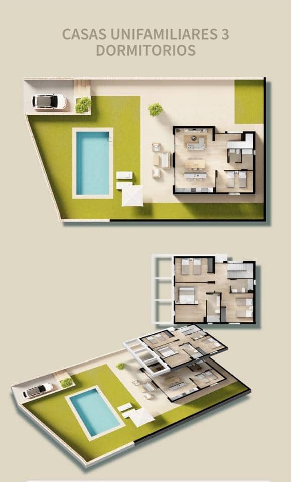 4 sypialnia Willa na sprzedaż w Finestrat z basenem garażem - 555 000 € (Ref: 8078588)