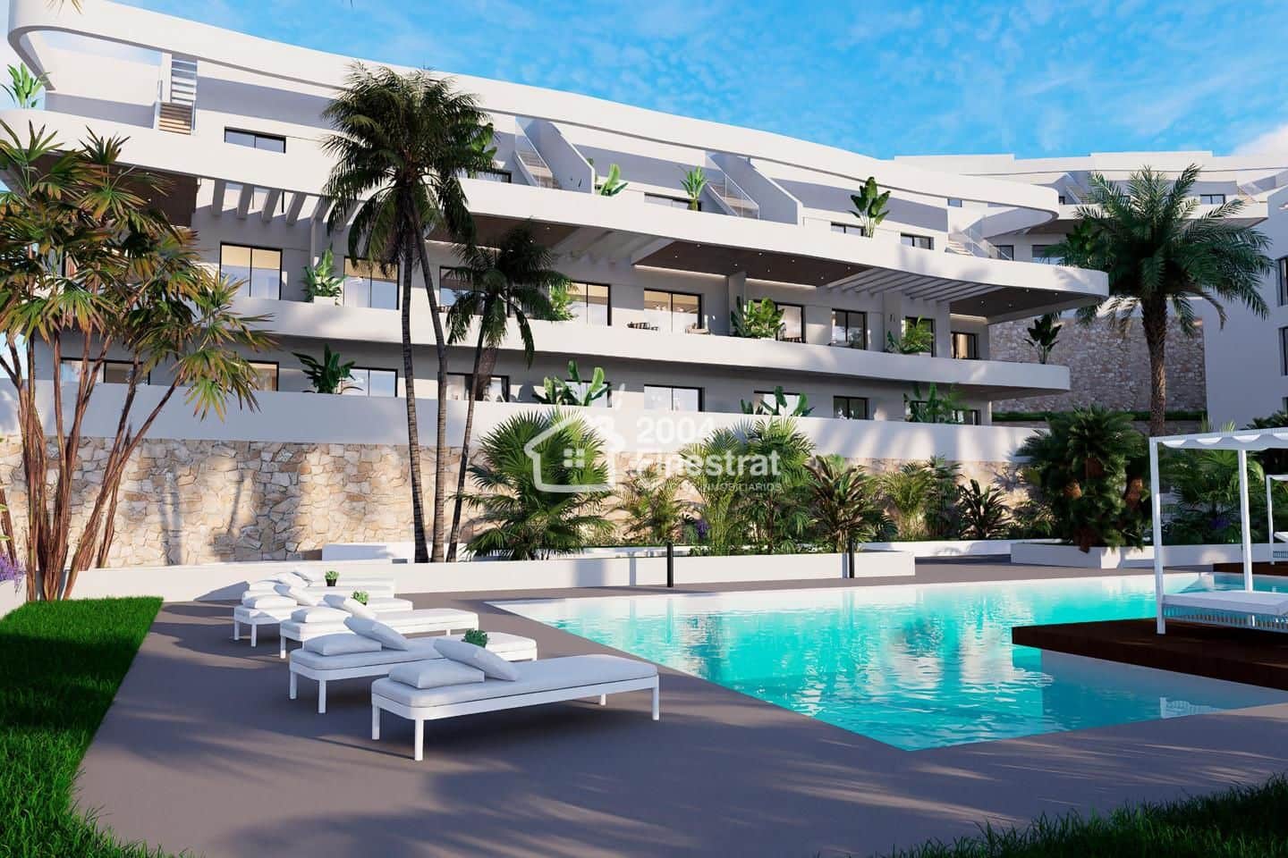 Piso de 2 habitaciones en Finestrat en venta con piscina garaje - 289.900 € (Ref: 8364175)