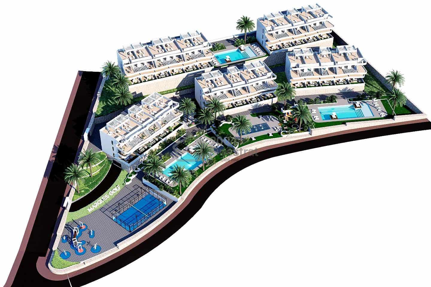 2 chambre Appartement à vendre à Finestrat avec piscine garage - 352 000 € (Ref: 8364175)