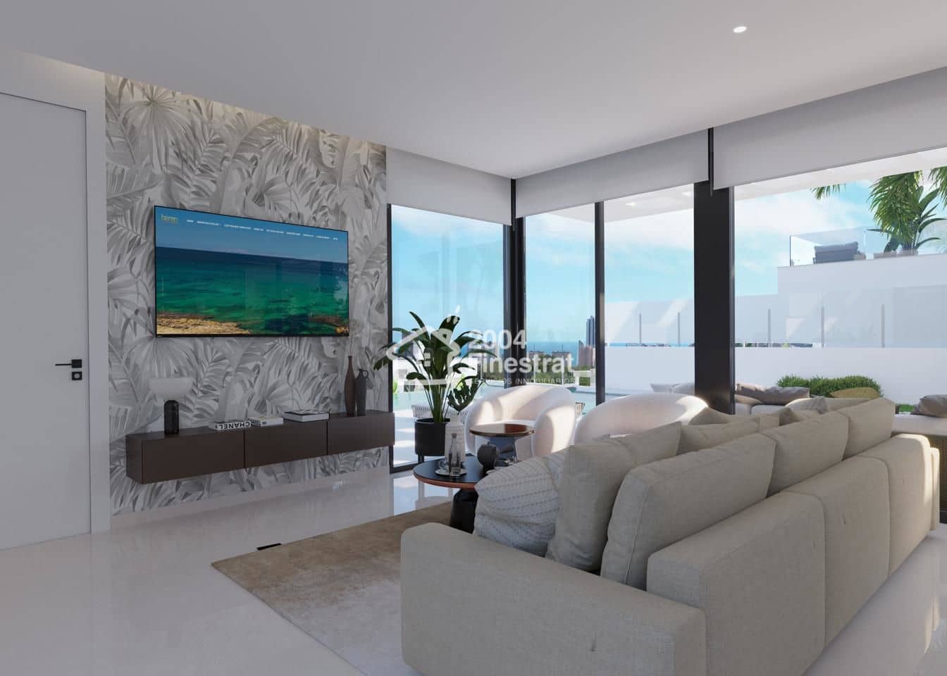 3 bedroom Villa for sale in Finestrat with pool garage - € 1,080,000 (Ref: 8422563)