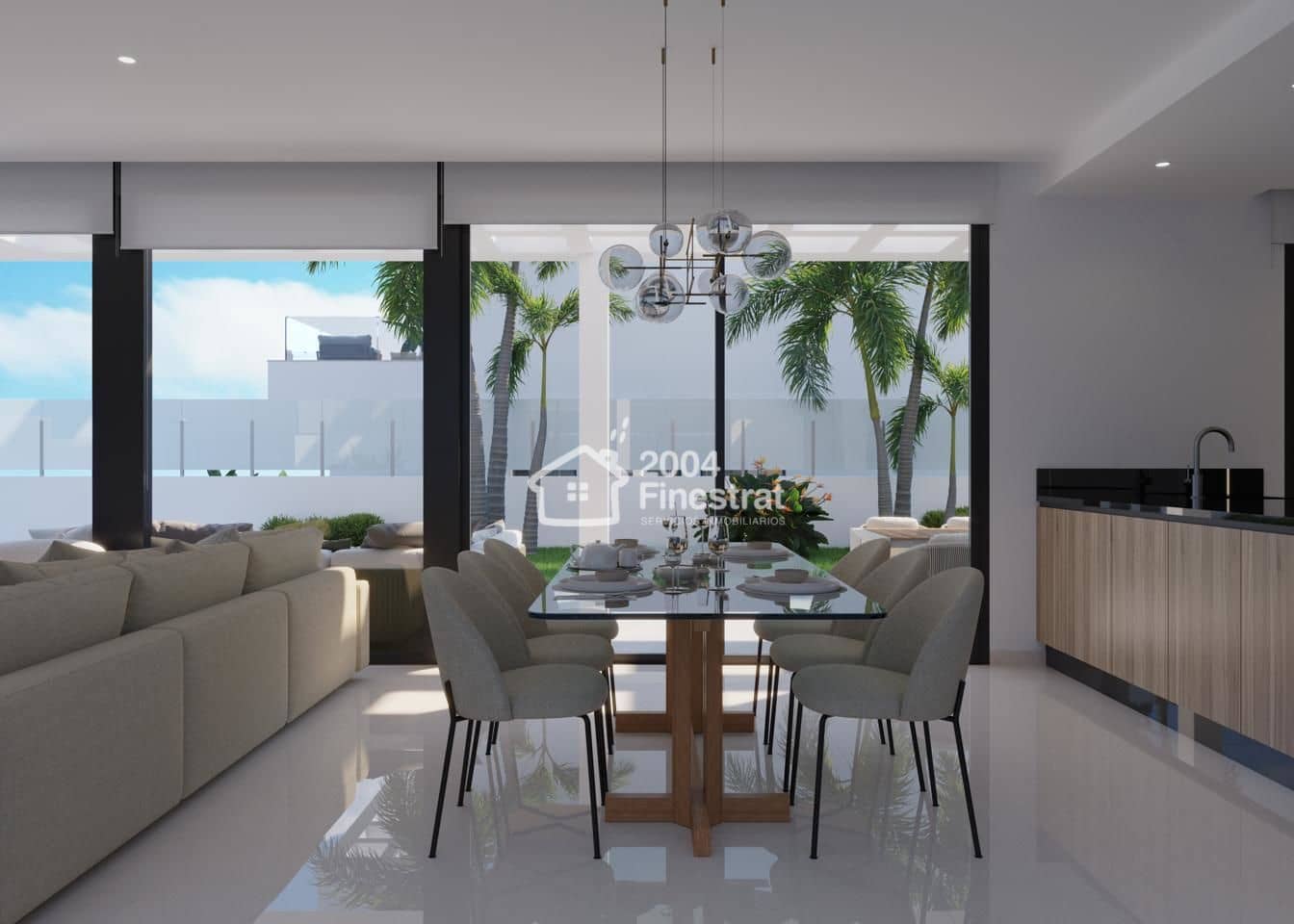 3 bedroom Villa for sale in Finestrat with pool garage - € 1,080,000 (Ref: 8422563)