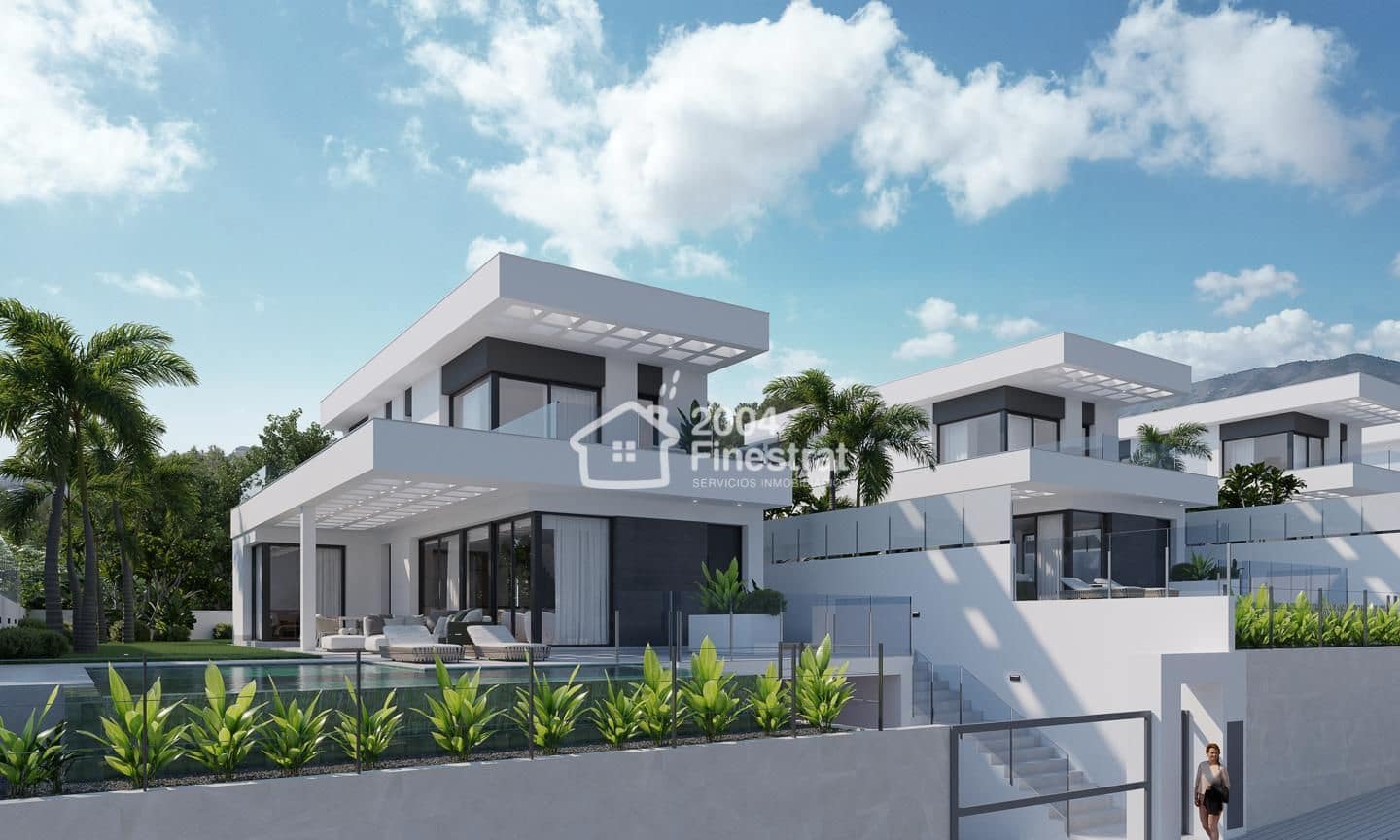 3 bedroom Villa for sale in Finestrat with pool garage - € 1,080,000 (Ref: 8422563)