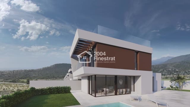 Chalet de 3 habitaciones en Balcón de Finestrat - Terra Marina, Finestrat en venta con piscina garaje - 565.000 € (Ref: 8479612)