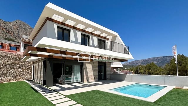 2 soveværelse Villa til salg i Polop med garage - € 445.000 (Ref: 8664820)